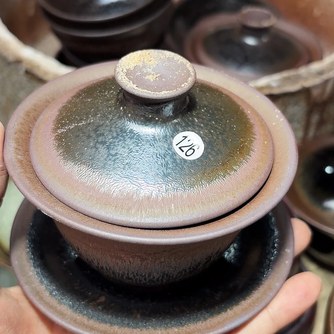 茶盏义兴龙窑建盏126微瑕