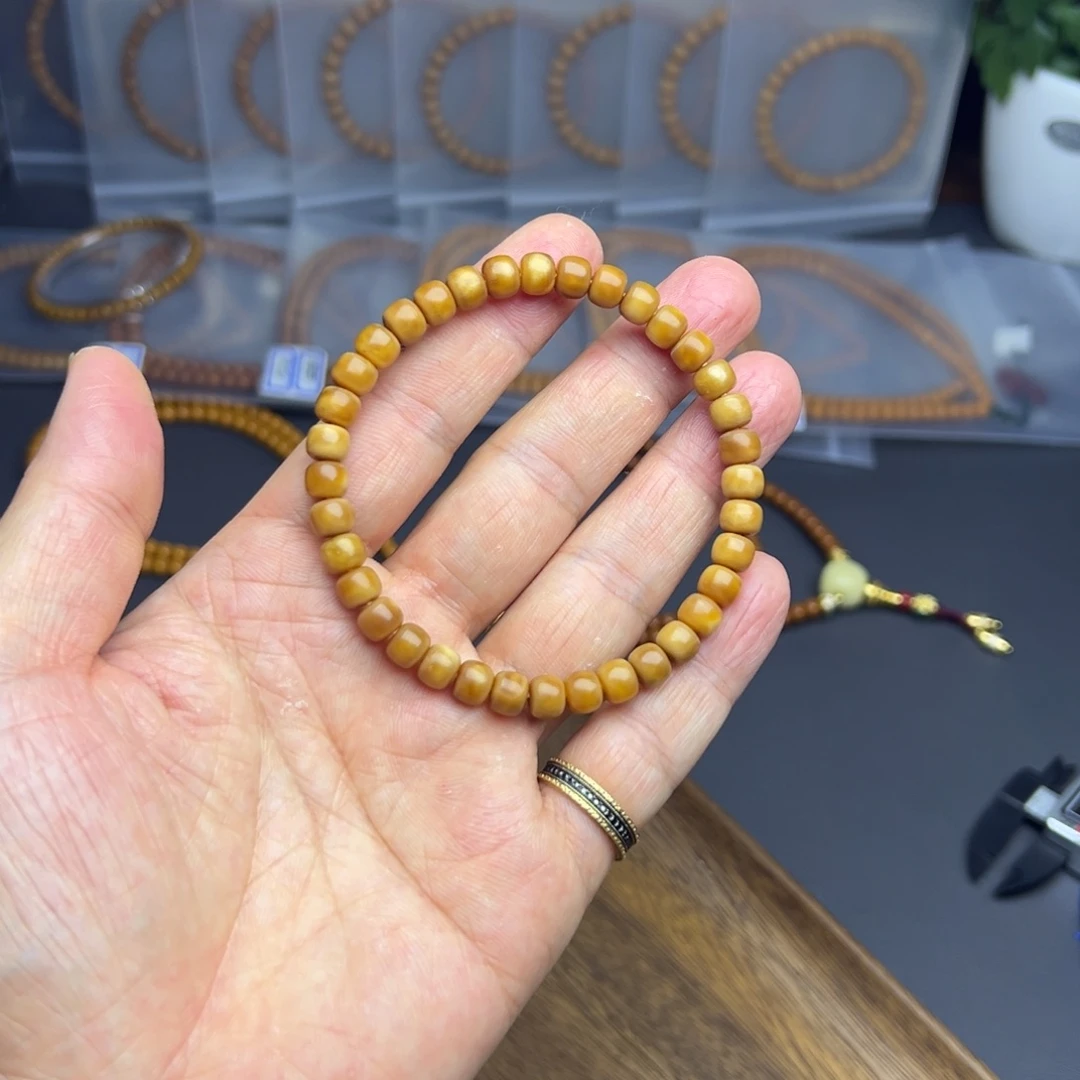 手串龙脊菩提7mm糖心料