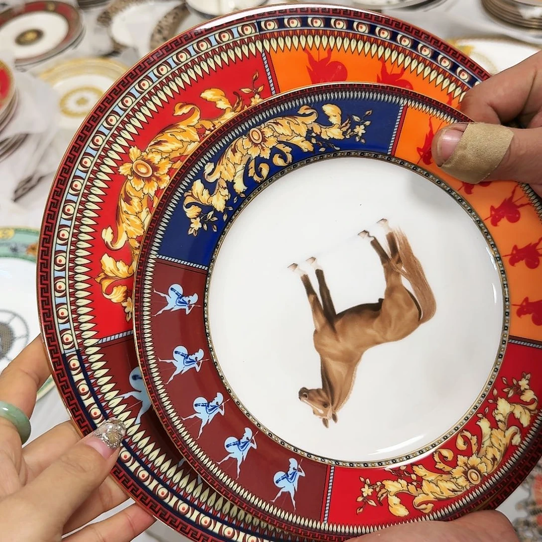 搪瓷陶瓷餐具骨瓷高温陶瓷家用