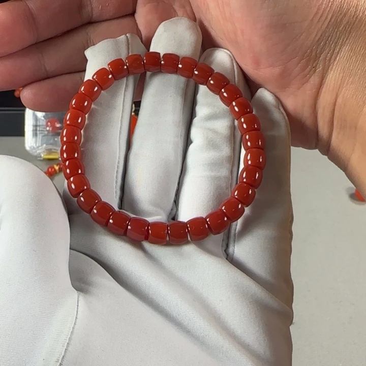 南红玛瑙未镶嵌手串