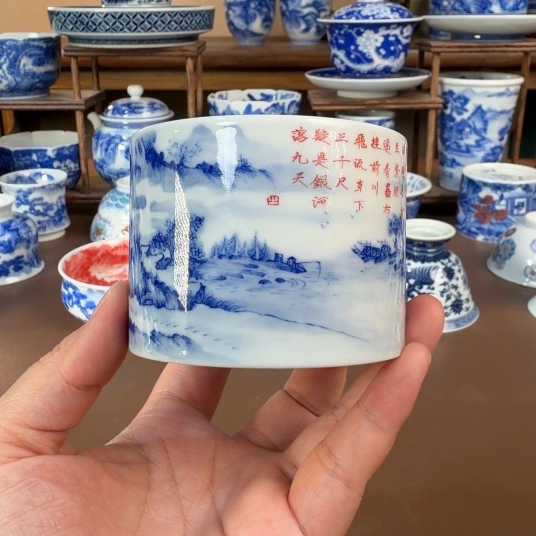 景德镇陶瓷手工手绘