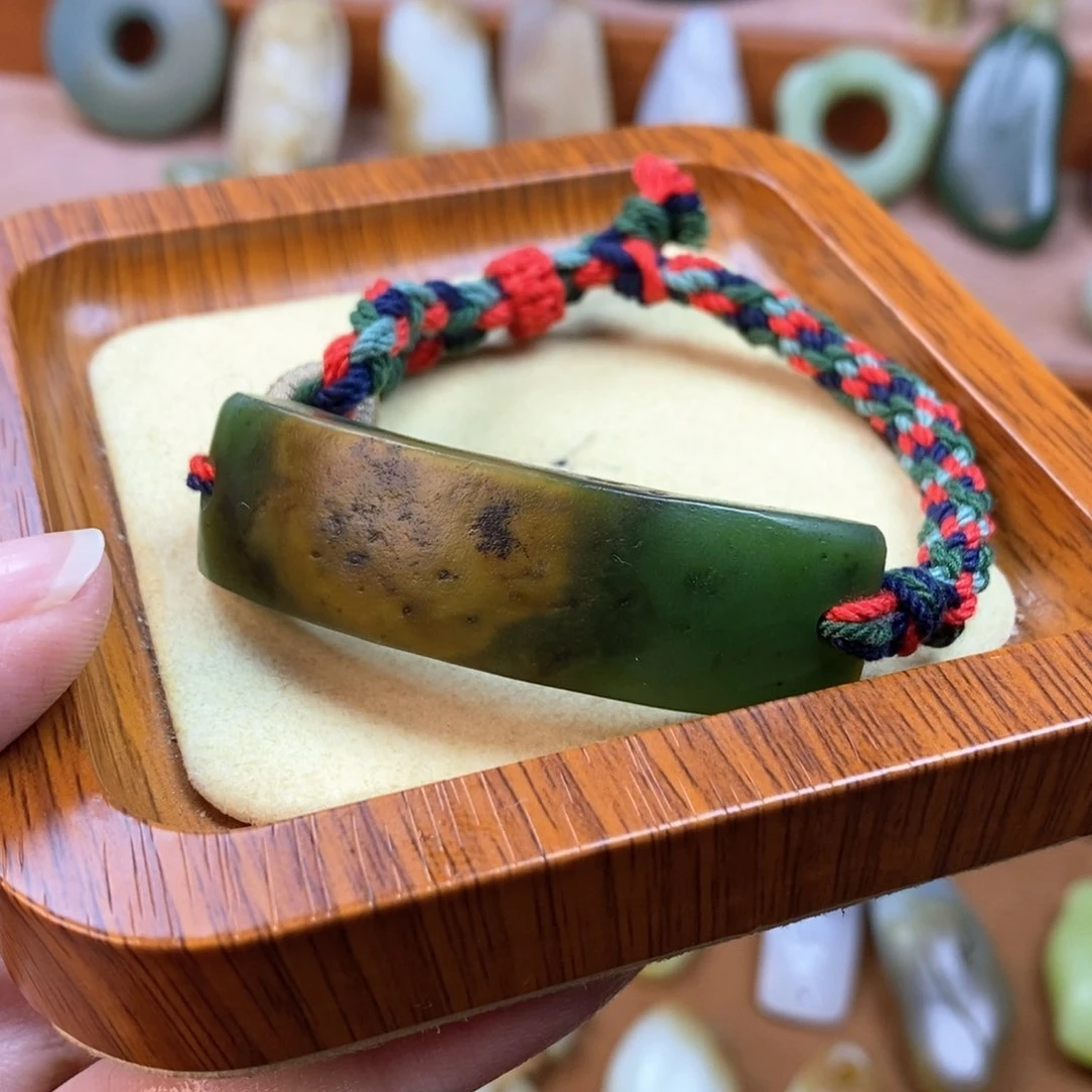 和田玉手链未镶嵌苏****ᵍ