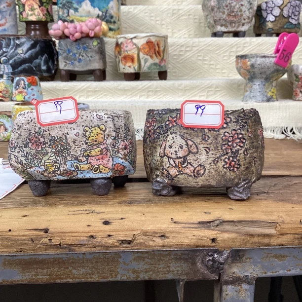 95+26+1手绘盆瑕疵