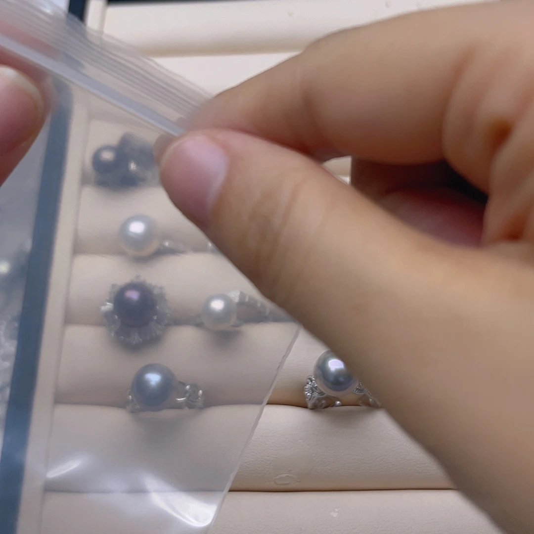 崔****吊坠耳钉的未镶嵌淡水珍珠