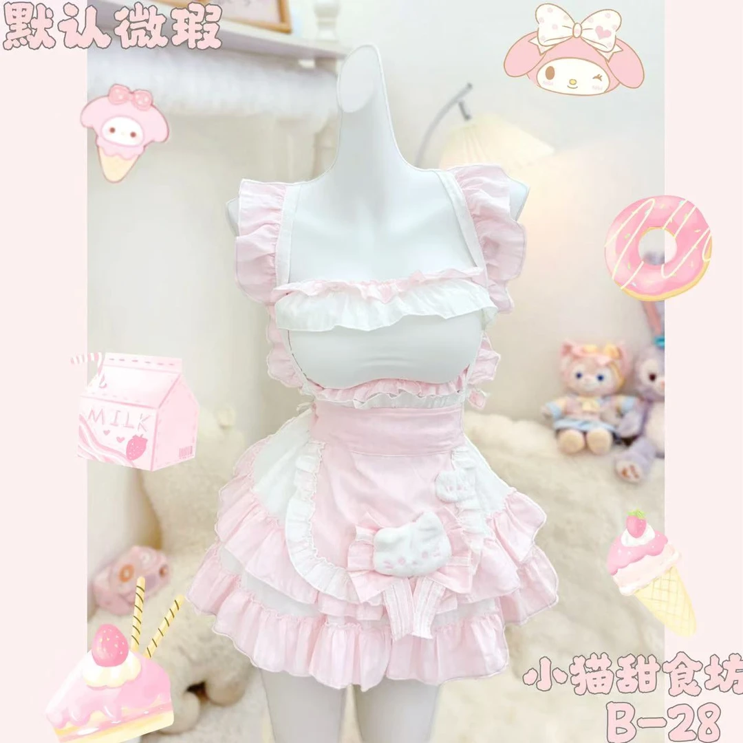 【元气喵】手作系列默认微瑕:小猫甜食坊套装（B28）