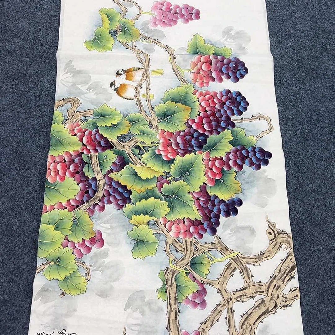 国画纯手绘作品欣赏图