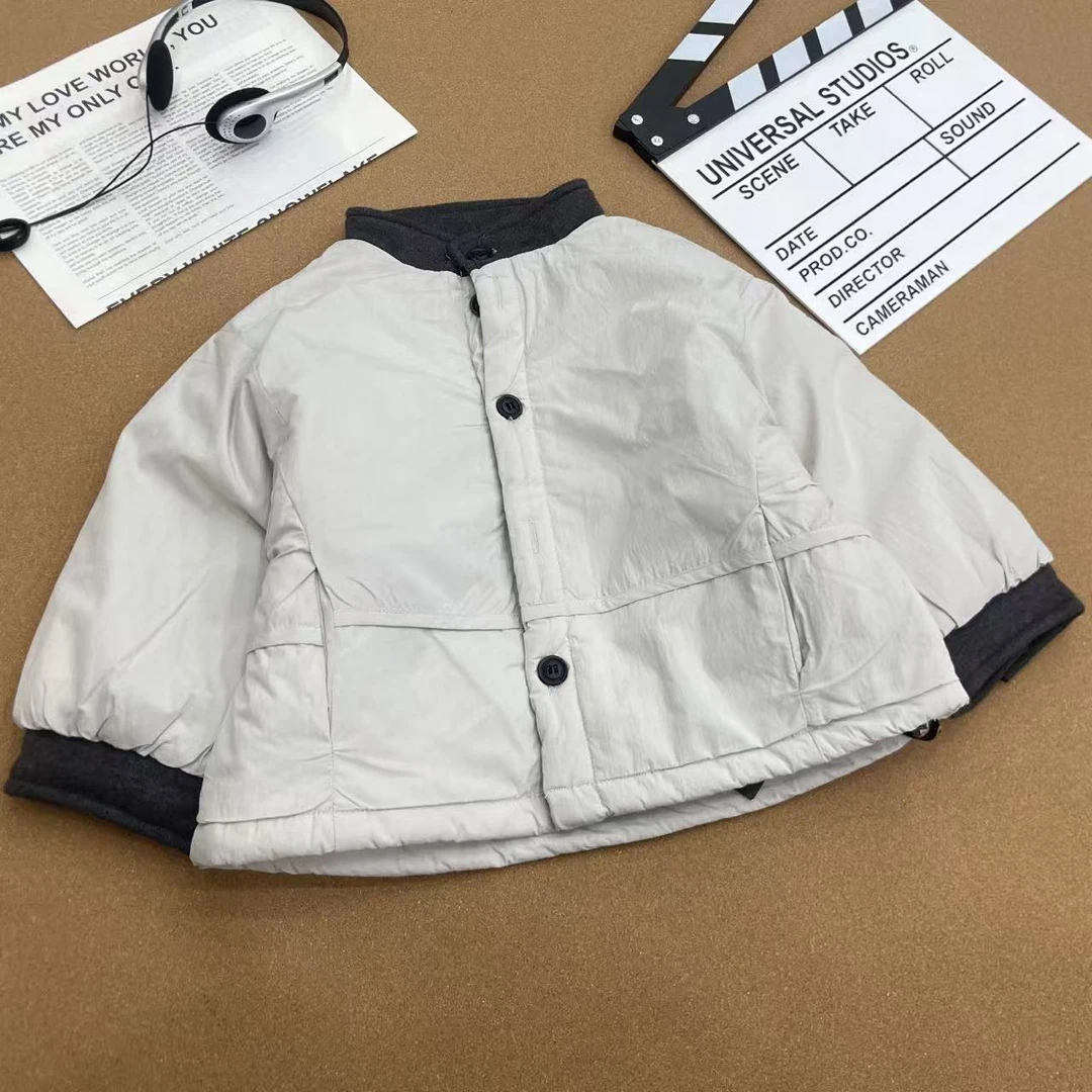 【福利样衣】男童韩版冬季休闲男童百搭酷帅外套-1823