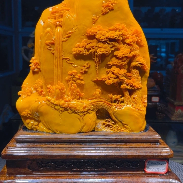 用***3寿山石寿山石雕刻艺术品