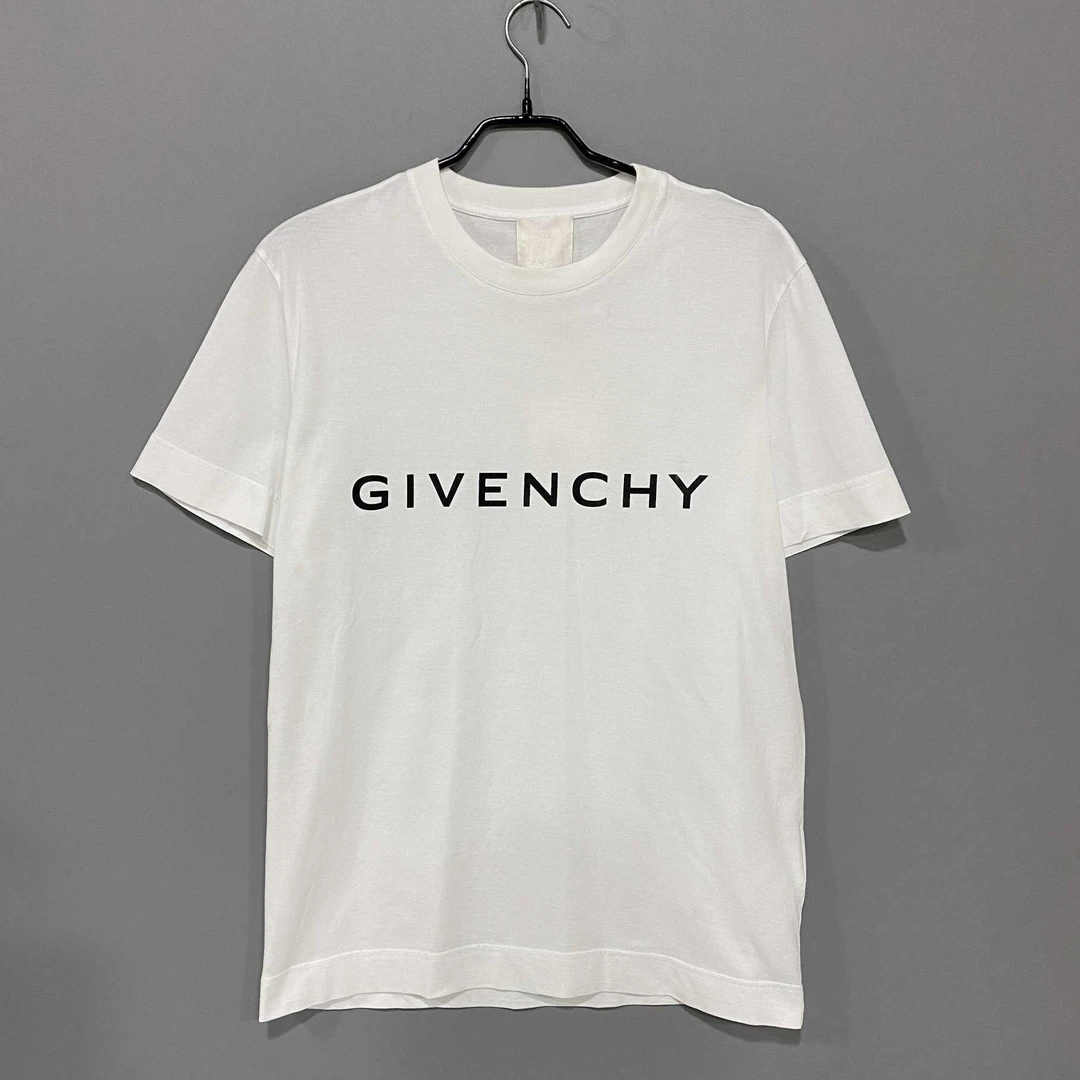 99新 Givenchy/纪梵希 新款字母logo短袖/M码/09455