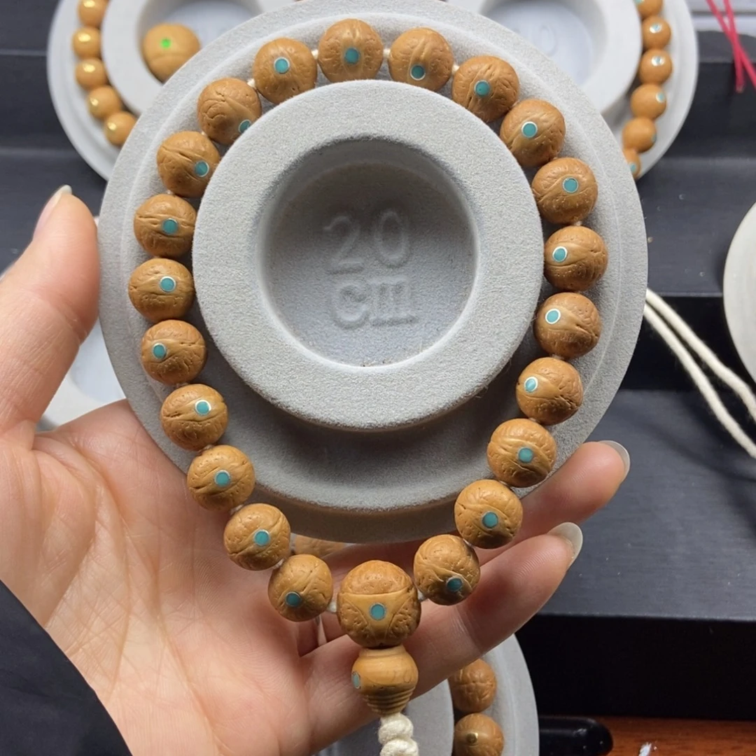 凤眼菩提手串12.5➕松