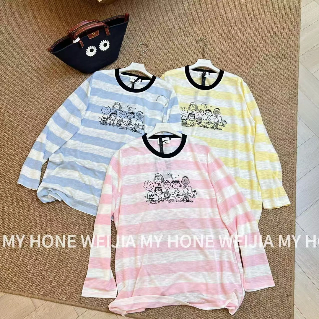 【WJ】夏款 丽 25116  三色条纹上衣（3-6）