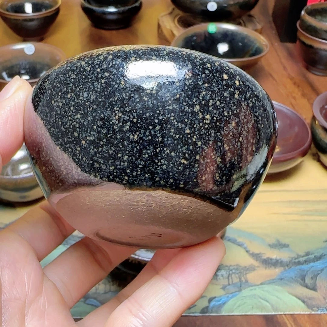 茶盏35行云龙窑柴烧