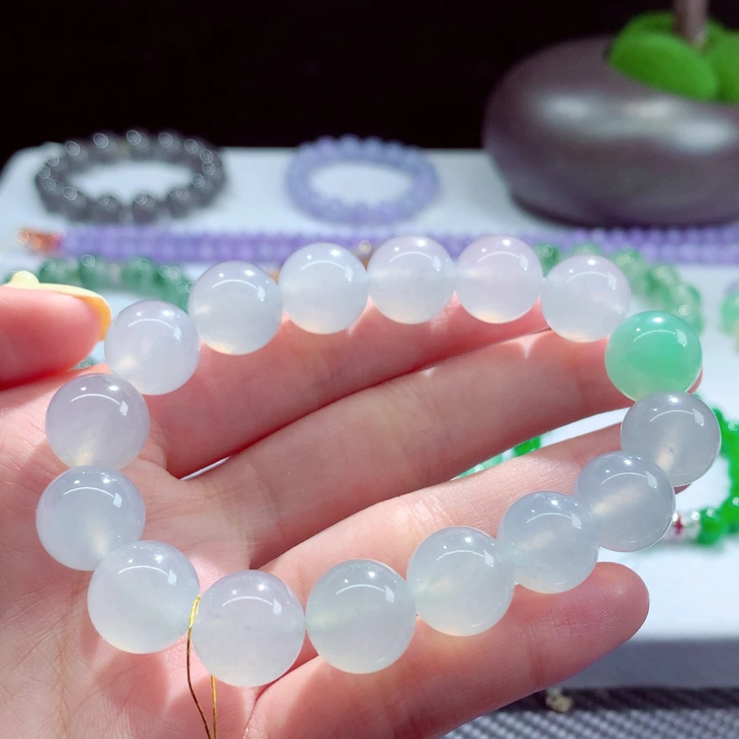 翡翠未镶嵌手串天然翡翠