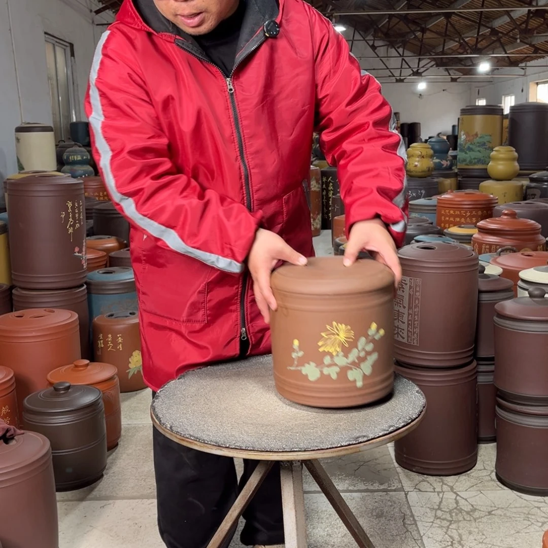 紫砂茶叶罐茶叶罐