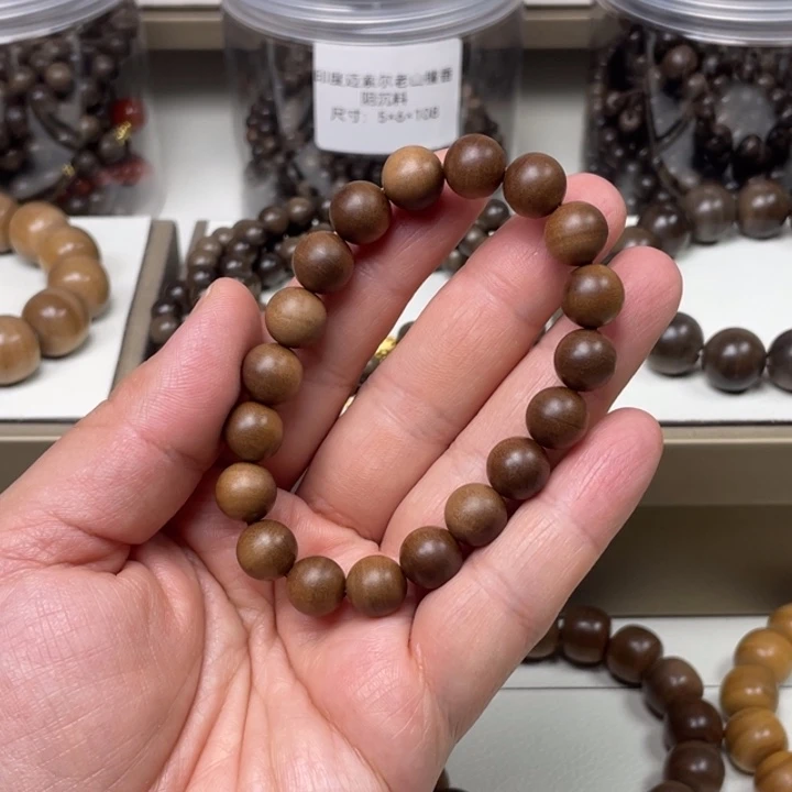 檀香木手串/手链迈索尔正区老山檀香1.0/19黑肉