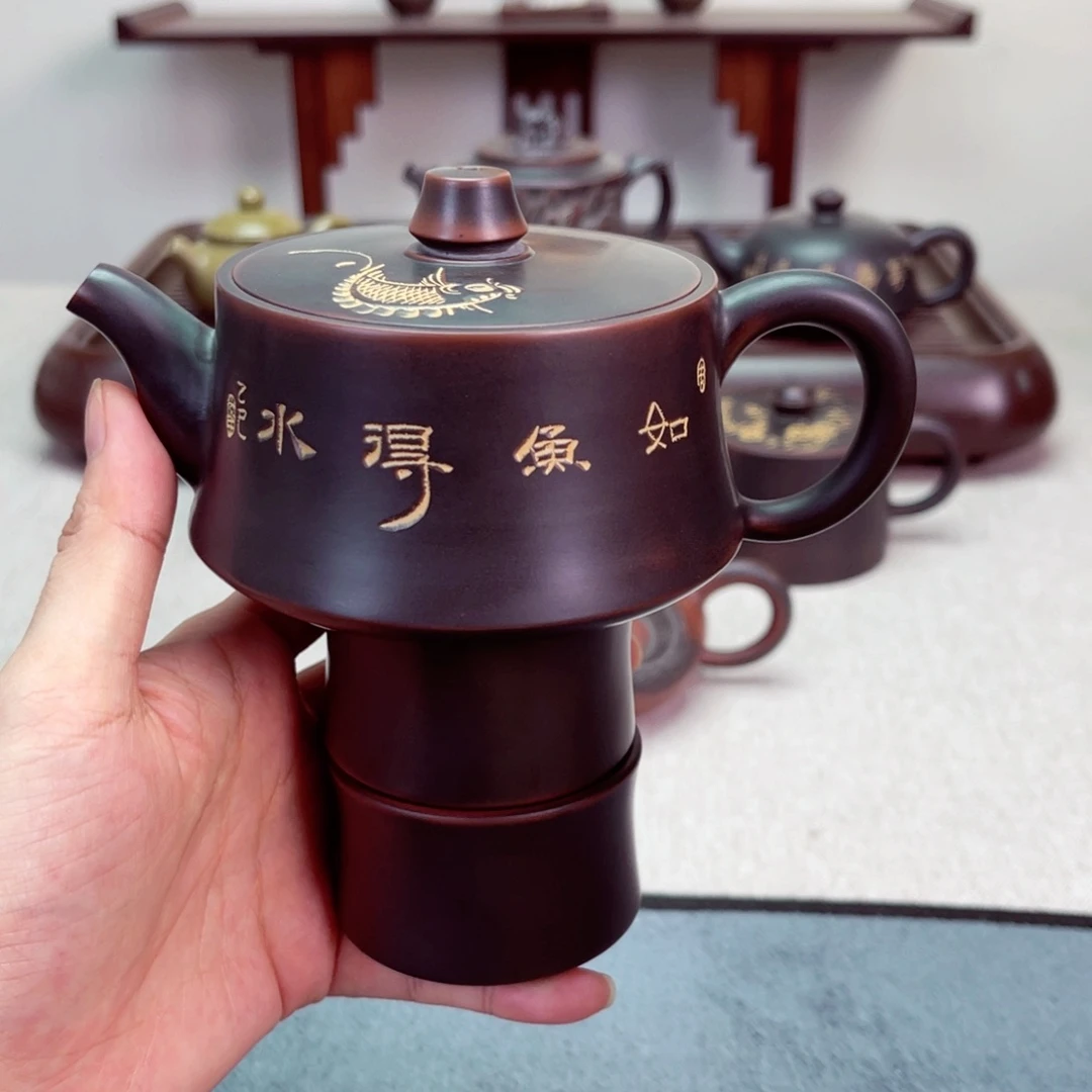 壶汗瓦内盖200毫升壶