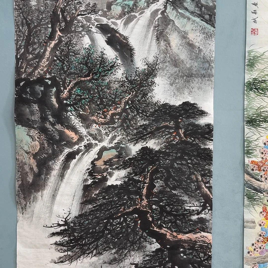纯手绘国画作品作品