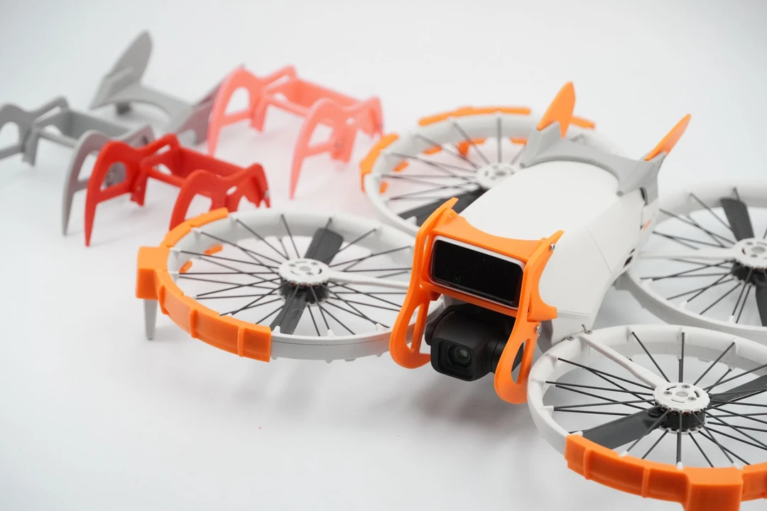 适用于大疆FLIP云台防撞梁云台保护尾翼圈圈无人机组装零件购买