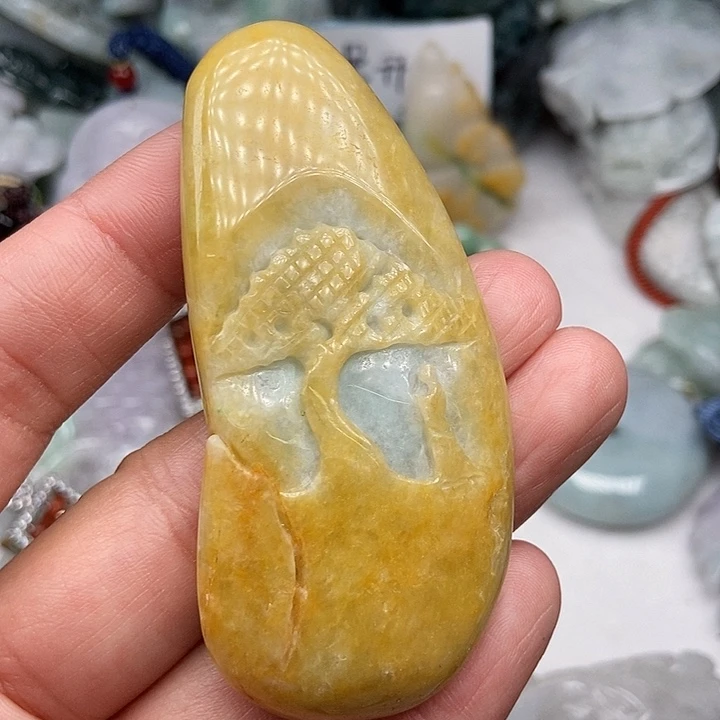 未镶嵌挂件翡翠翡翠