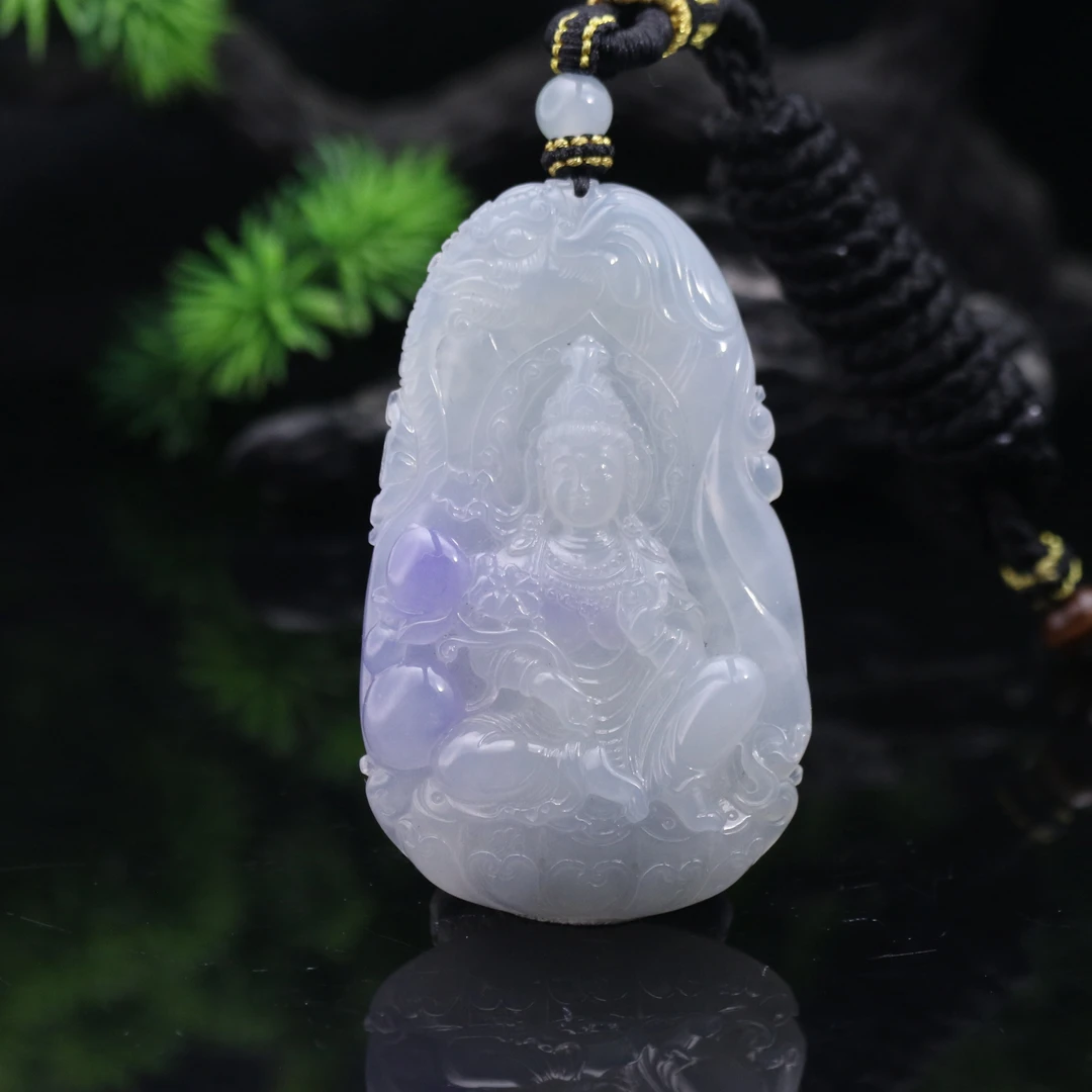 27天然缅甸翡翠A货普贤/901033/上海嘉禾拍卖