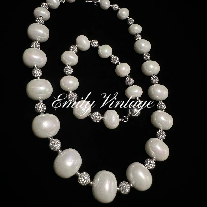 铜合金仿珍珠项链 【2821】Emily Vintage珍藏款