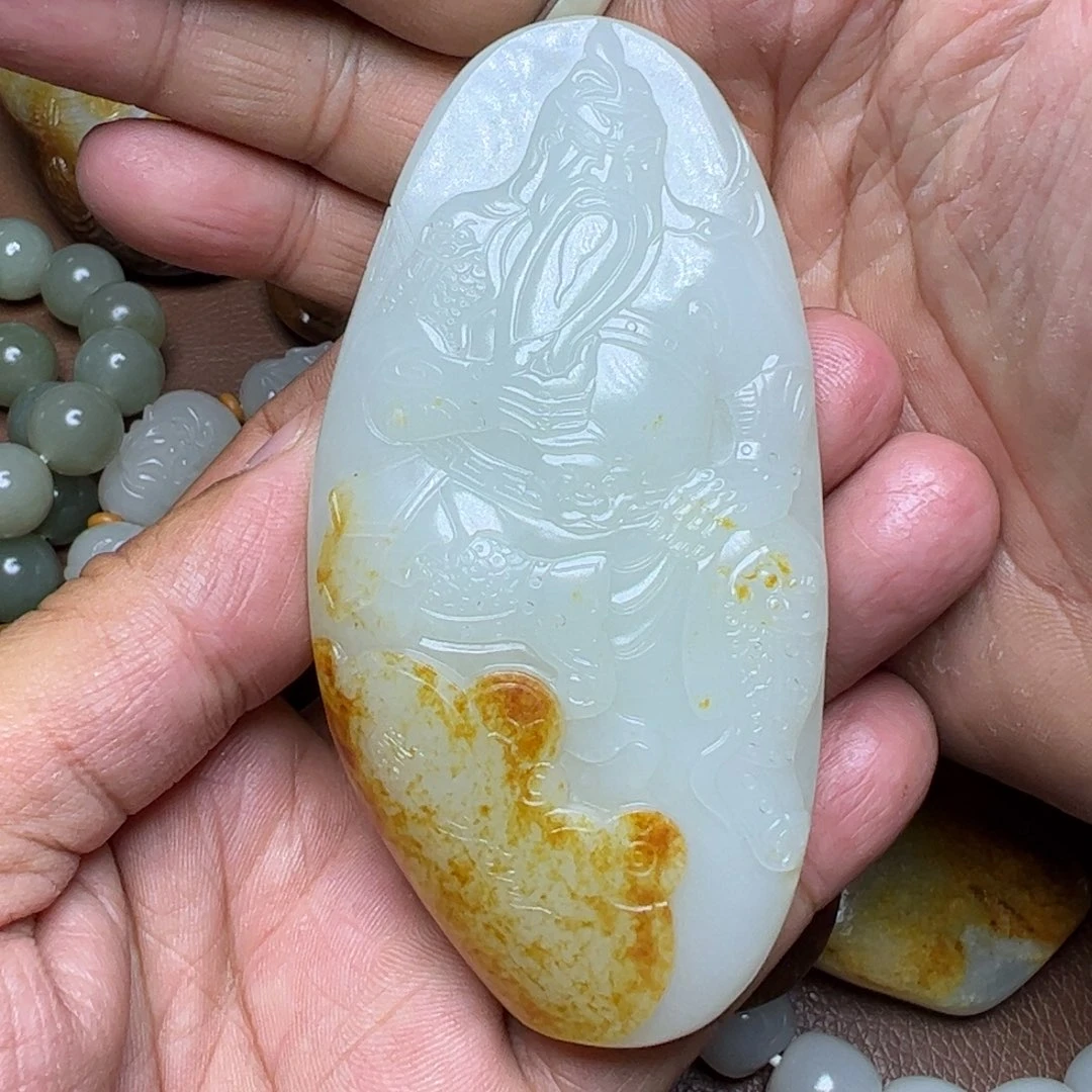 吊坠(不含链)未镶嵌和田玉