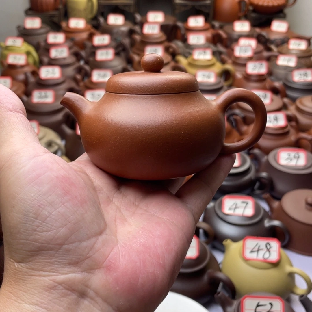 茶壶紫砂宜兴紫砂半手工