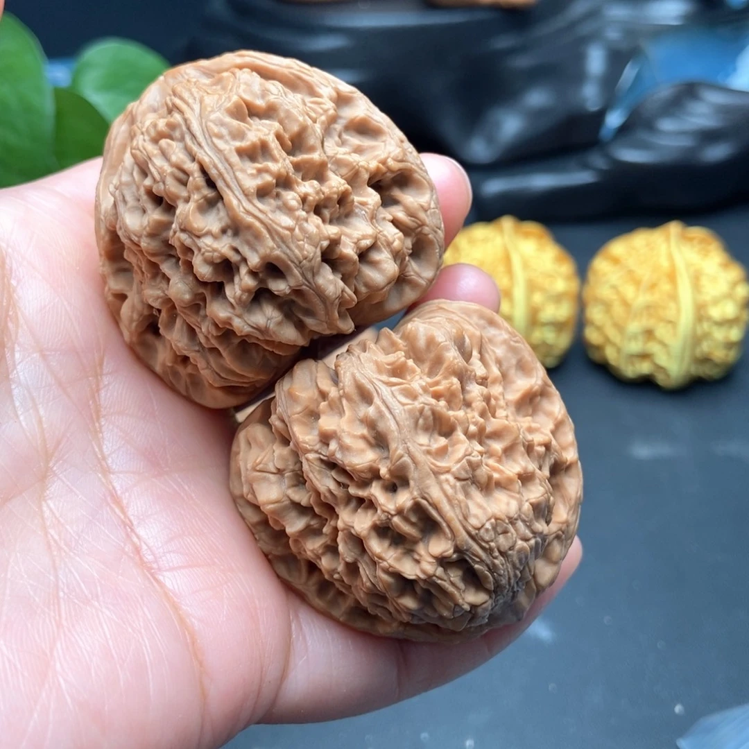 文玩核桃把件球疆44尺