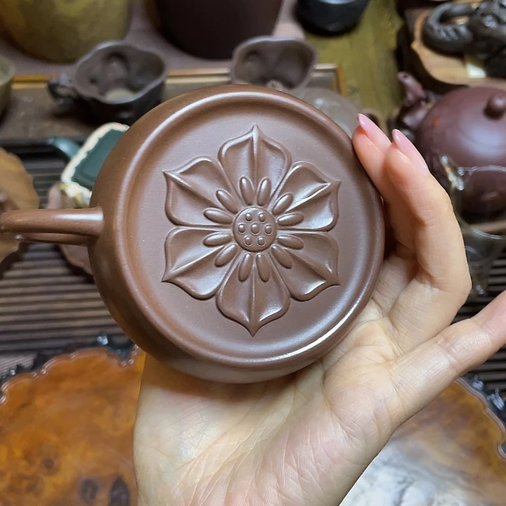茶壶紫砂全手工打造