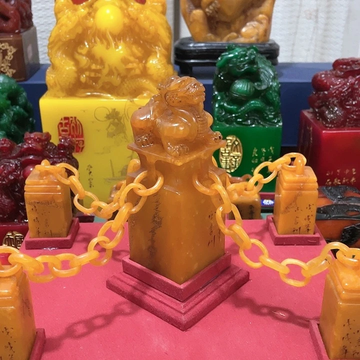 寿山石印石篆刻印章引首章闲章姓名章生日礼物