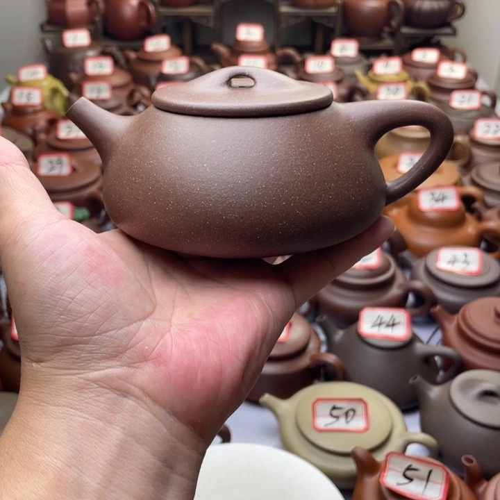 茶壶紫砂宜兴紫砂半手工