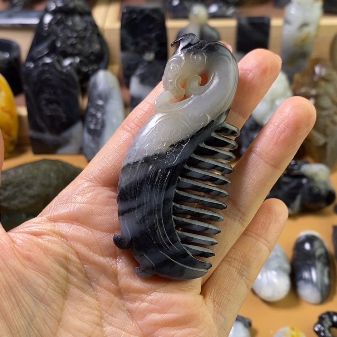 健***乐和田玉未镶嵌挂件