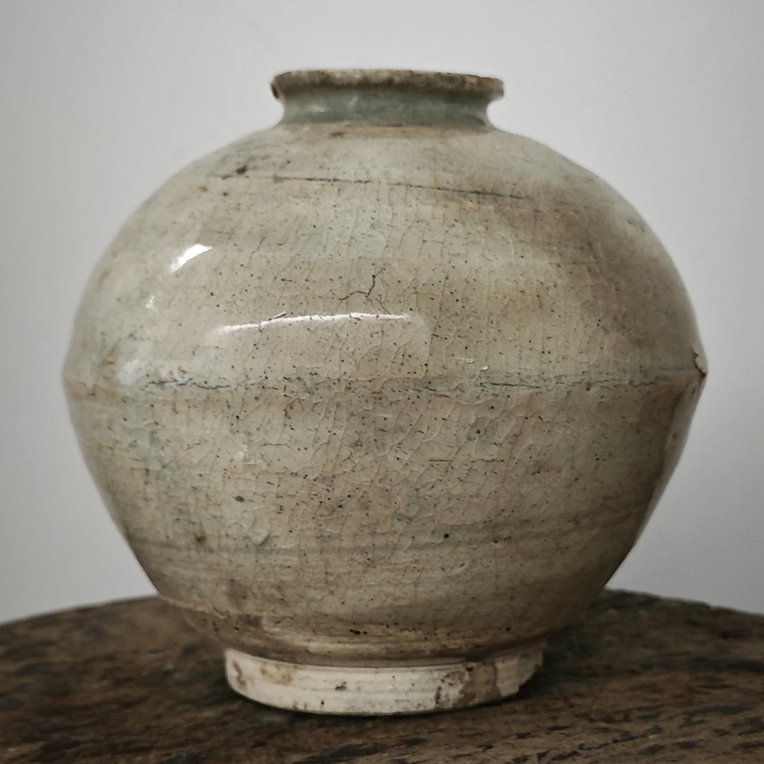 素色满开片  苹果尊