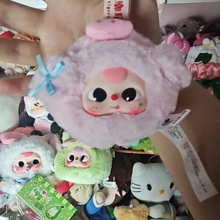 毛绒微脏微瑕毛绒挂件