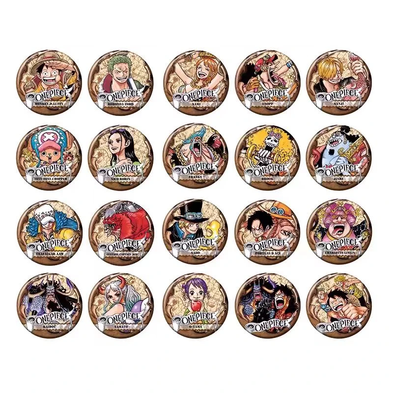 【拆盒】代拆盲盒 海贼王原画7弹吧唧徽章盲盒