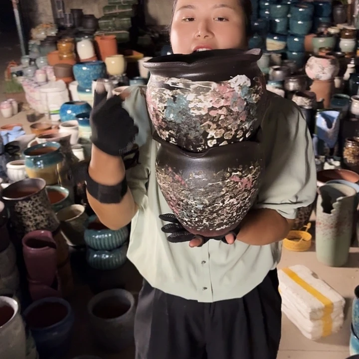 口20高18两个盆子