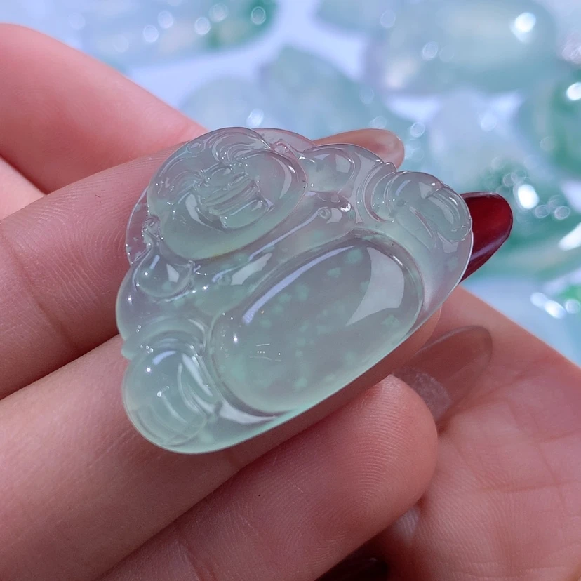 【闪购商品】翡翠颈饰未镶嵌缅甸翡翠