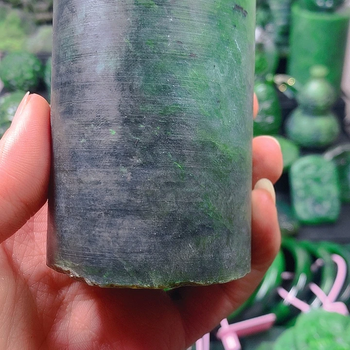 和田玉（碧玉）未镶嵌珠宝半成品