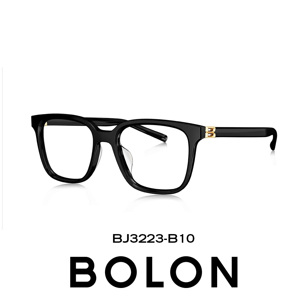 BOLON暴龙25新品近视眼镜框休闲潮流经典黑框架可配度数女BJ3223