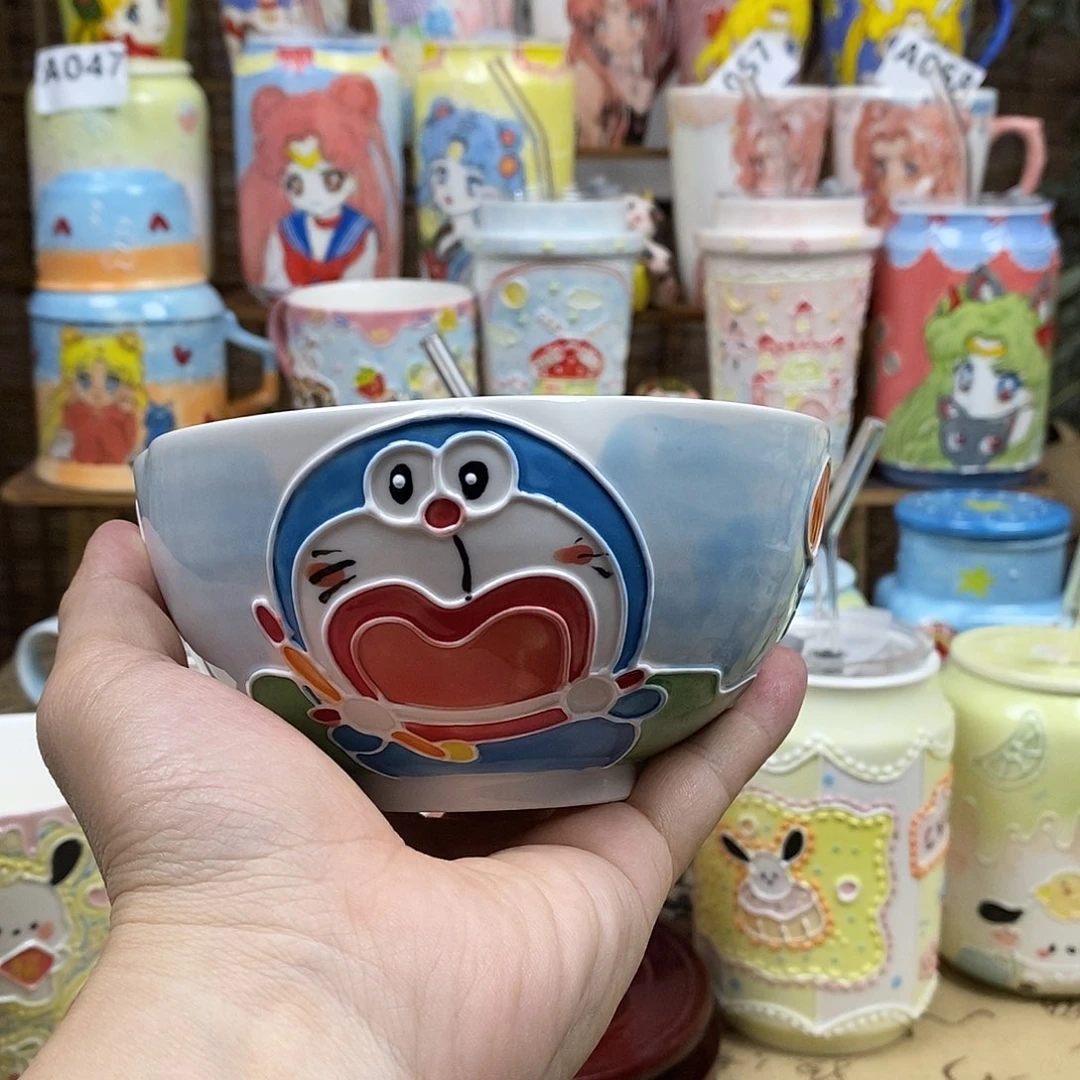 杯子景德镇陶瓷可爱碗