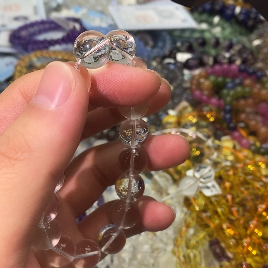 水晶手链未镶嵌是你