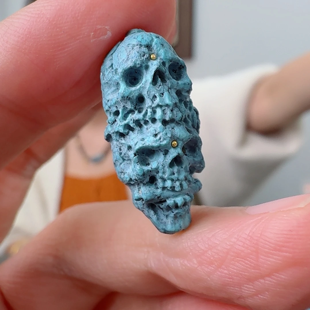 绿松石未镶嵌珠宝奇石