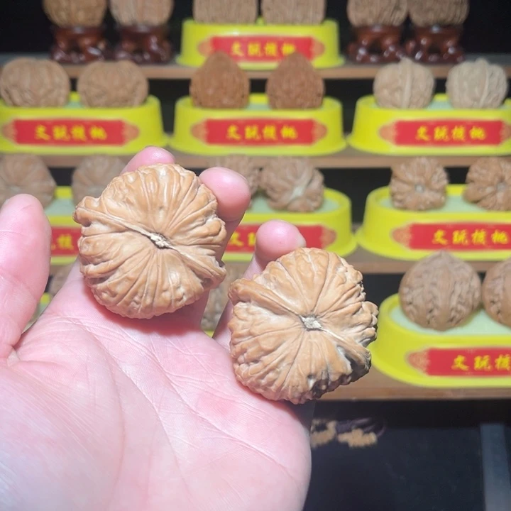 文玩核桃把件南瓜墩46