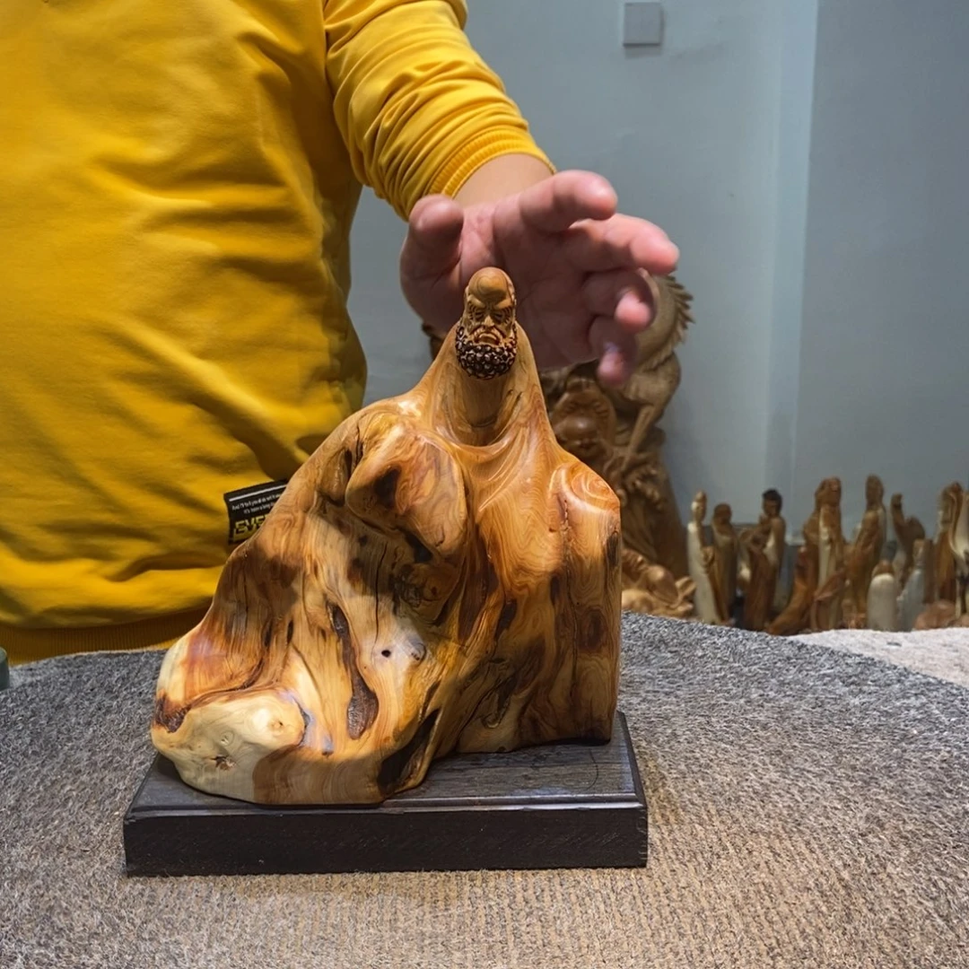 柏木（崖柏）太行崖柏木根雕摆件