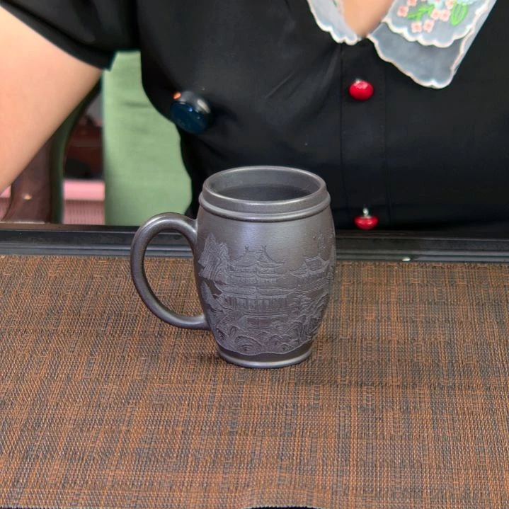 紫砂茶杯高货放漏