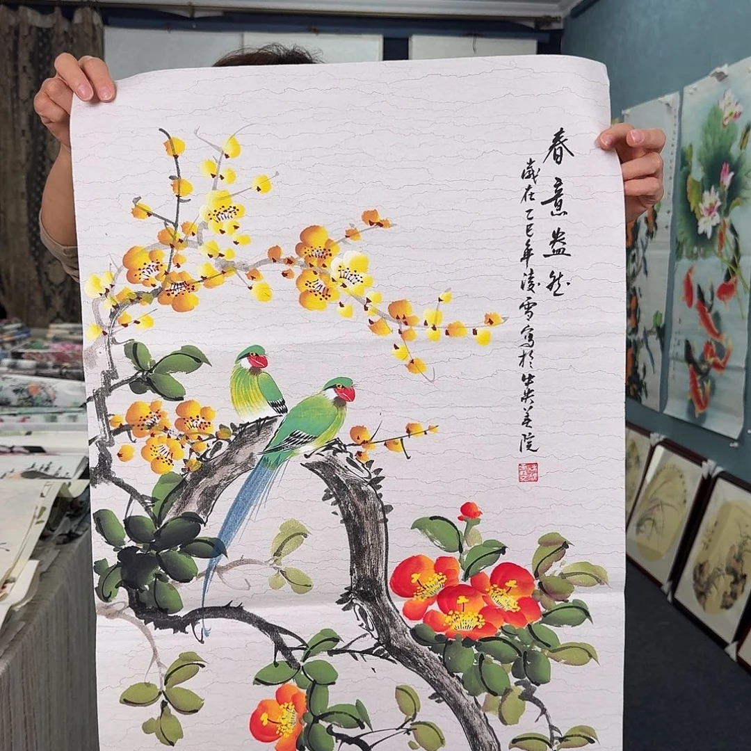 纯手绘的好看作品