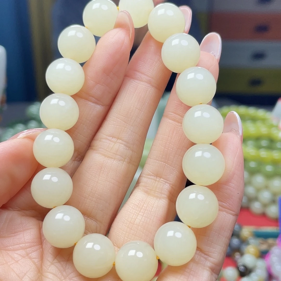 未镶嵌手链和田玉（糖玉）