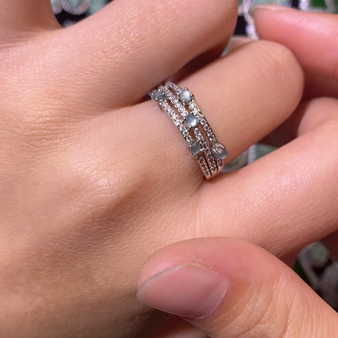 翡翠未镶嵌颈饰天然