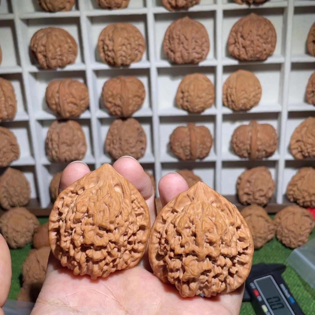 把件文玩核桃47官帽