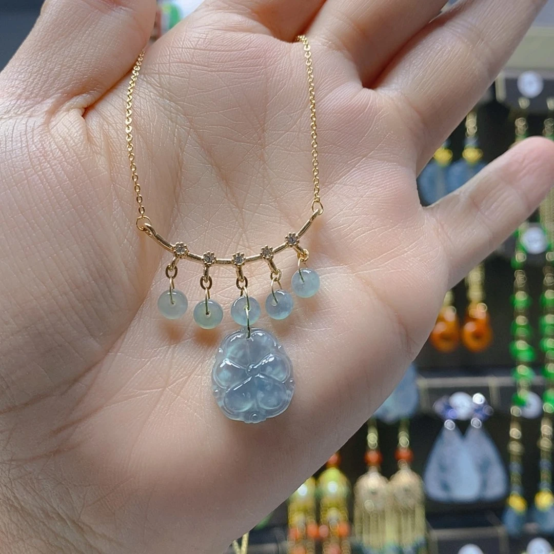 未镶嵌翡翠耳饰翡翠